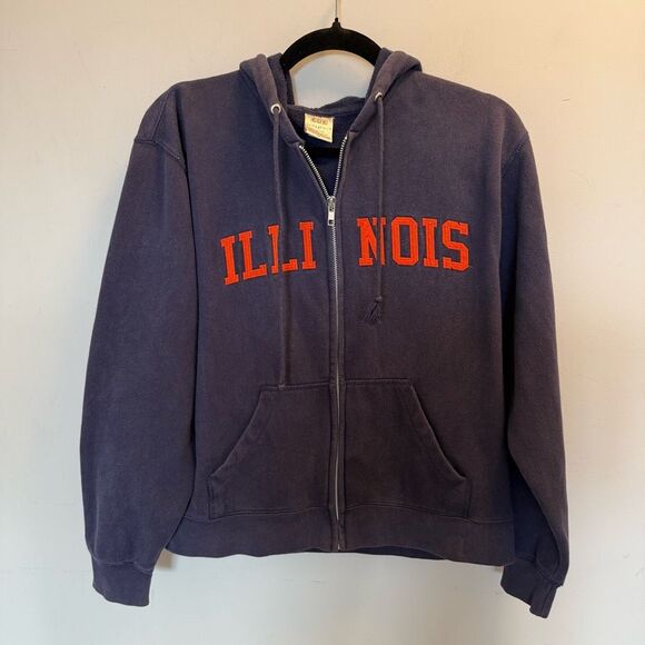 University of Illinois full zip sweater size medium - Picture 1 of 4
